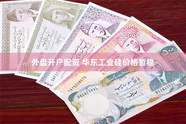 外盘开户配资 华东工业硅价格暂稳