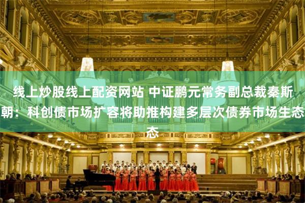 线上炒股线上配资网站 中证鹏元常务副总裁秦斯朝：科创债市场扩容将助推构建多层次债券市场生态